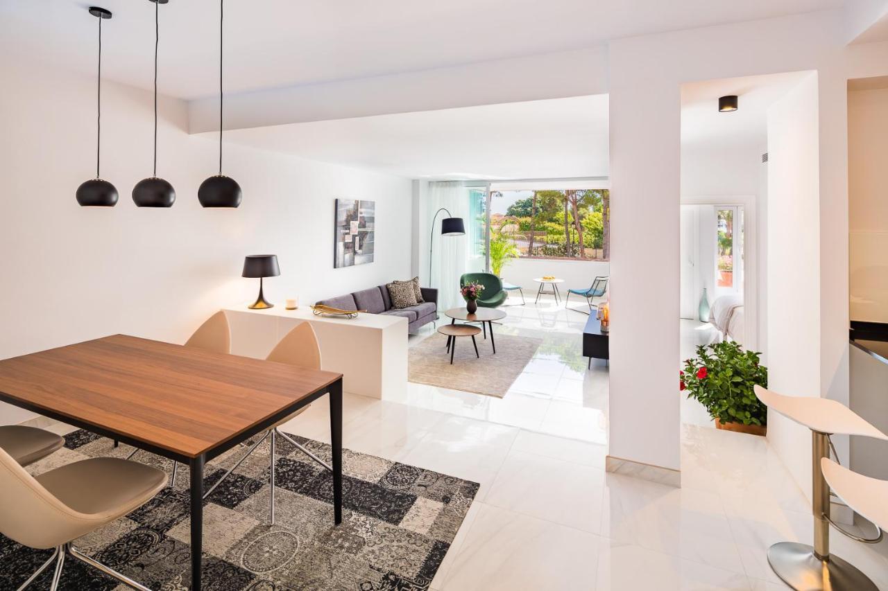 Jardines Las Golondrinas Apartments Elviria 马尔韦利亚 外观 照片